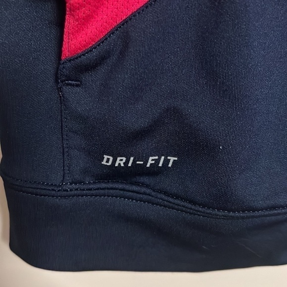 Nike Girls Full Zip Track Jacket Navy & Pink Size Large - Picture 6 of 13